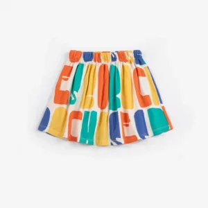 Säker betalning Bobo Choses Color All Over Kjol Offwhite - 8-9 Y